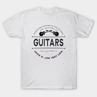 Jake E. Lee 22/2/26 USA 1957 Music D5010 T-Shirt